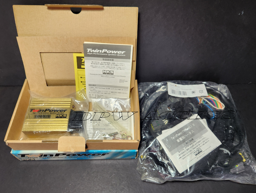 🔥NEW HKS Twin Power DLI II Plug N Play Wiring 99-02 Skyline GTR